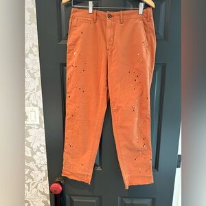 Gap Sz 6 Paint Splattered Pant